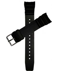 CITIZEN Original-Uhrband für BN0100 Gummi schwarz 23mm Anstoßbreite 59-S52553 LANG