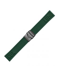 Luminox Armband Kautschuk Dunkelgrün 24mm mit Faltschließe FPX.2406.61B.K