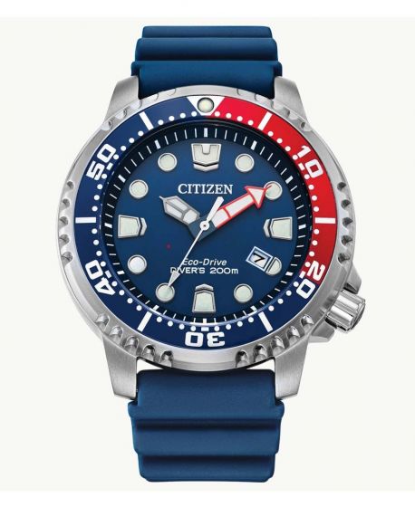 Citizen BN0168-06L Eco-Drive Promaster Diver Pepsi