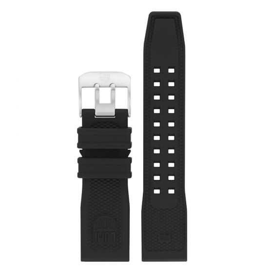 Luminox Uhrband Kautschuk schwarz für Serie Navy SEAL 3500 FPX.2401.20Q.1.K