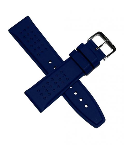 Sport-Uhrband blau für DUGENA Nautica 22mm