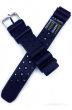 CITIZEN Original-Uhrband f.Damentaucheruhr EP6050 + EP6051 Gummi dunkelblau 15mm Anstoß